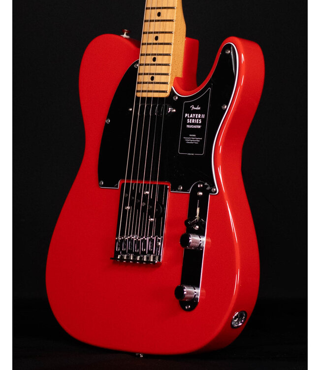 Fender Player II Telecaster, Maple FB, Coral Red