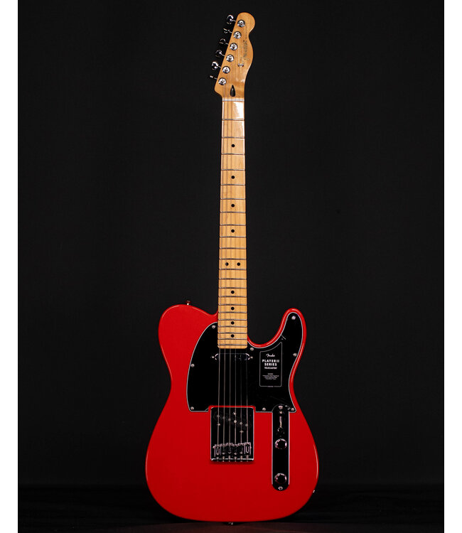 Fender Player II Telecaster, Maple FB, Coral Red