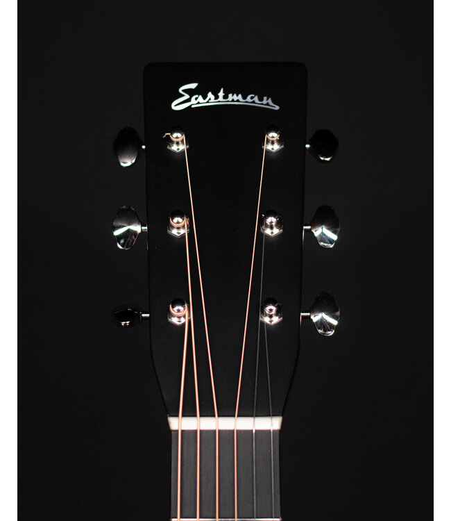 Eastman E6D-TC, Solid Thermo Cured top, Natural Finish with Hardshell Case