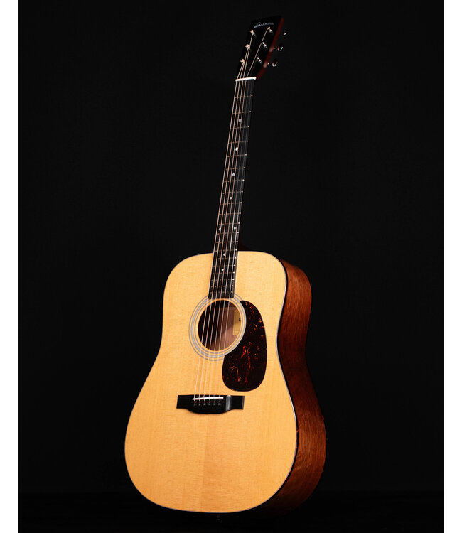 Eastman E6D-TC, Solid Thermo Cured top, Natural Finish with Hardshell Case