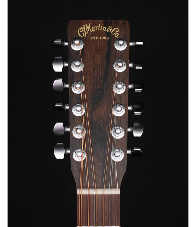 Martin DX2E 12-String Dreadnought Acoustic Electric, Sitka/Faux Brazilian