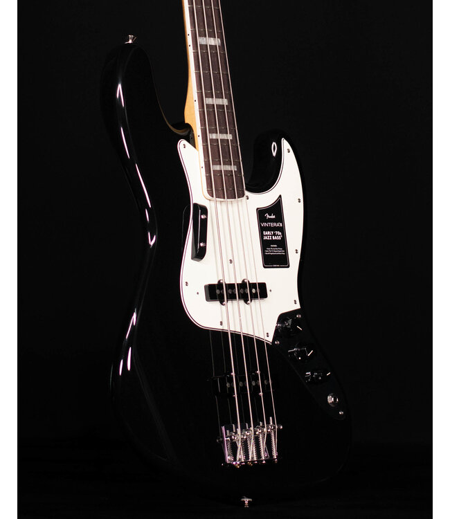 Fender Vintera III Early '70s Jazz Bass, Rosewood FB, Black