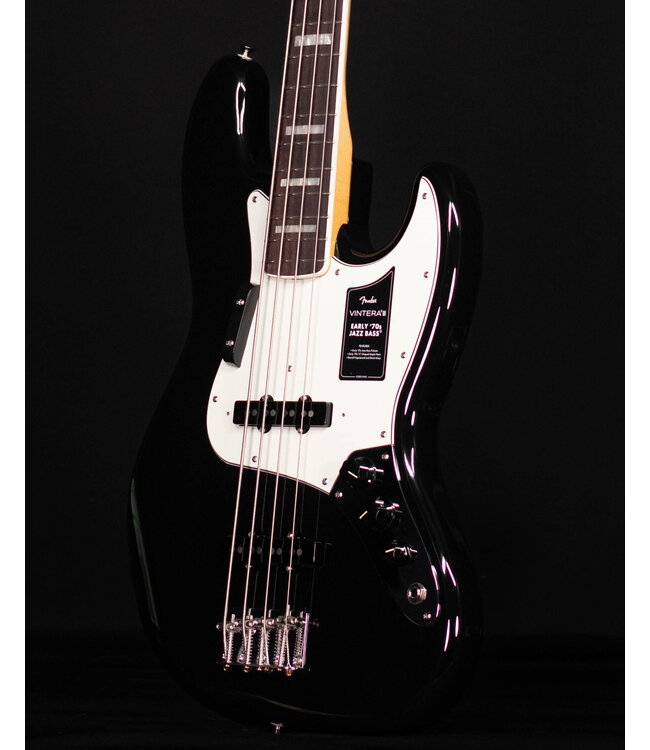 Fender Vintera III Early '70s Jazz Bass, Rosewood FB, Black