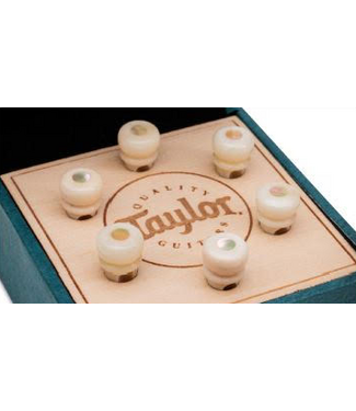 Taylor Taylor Bone Bridge Pin Set, White with Awabi Shell
