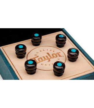 Taylor Taylor Bone Bridge Pin Set, Brown with Turqouise