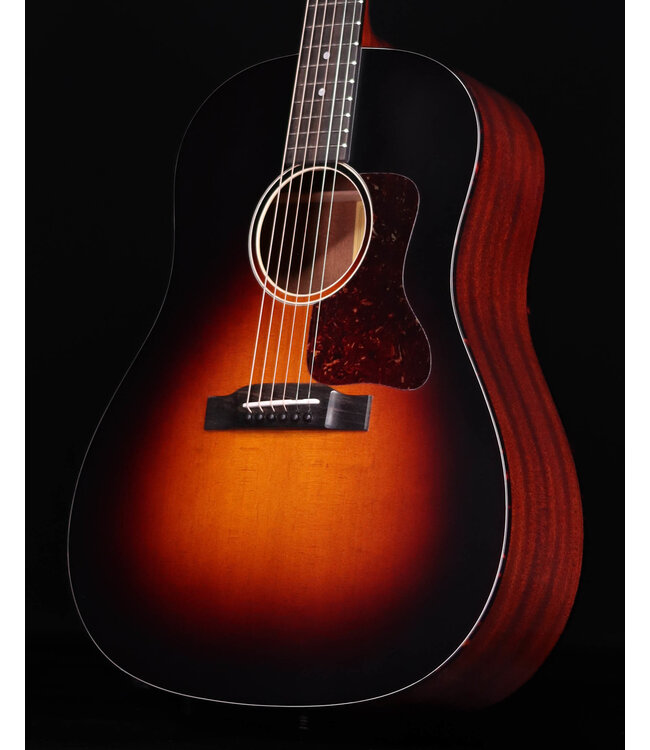 Eastman E1SS-SB Slope Shoulder Dreadnaught, Satin Sunburst with Deluxe Padded Bag