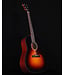 Eastman E1SS-SB Slope Shoulder Dreadnaught, Satin Sunburst with Deluxe Padded Bag