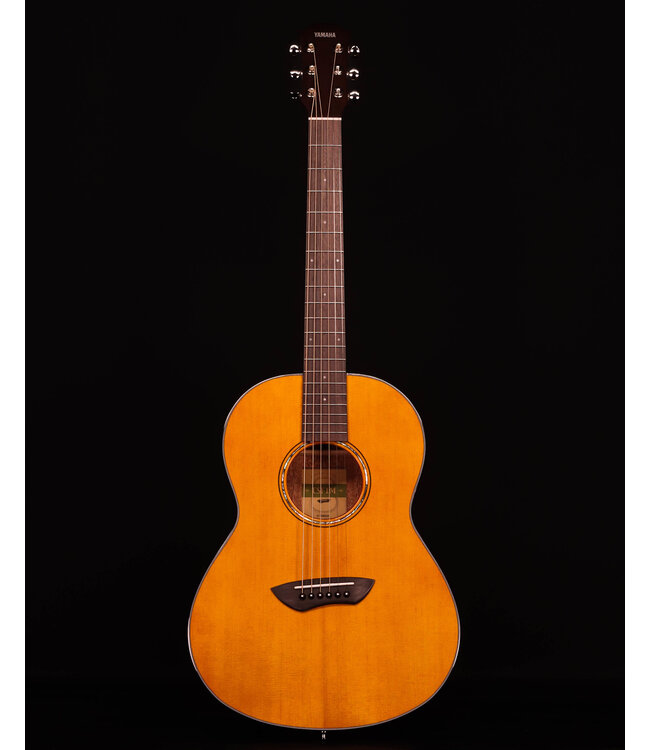 Yamaha CSF1M Parlor Size, Solid Top, Mahogany Back and Sides, Vintage Natural