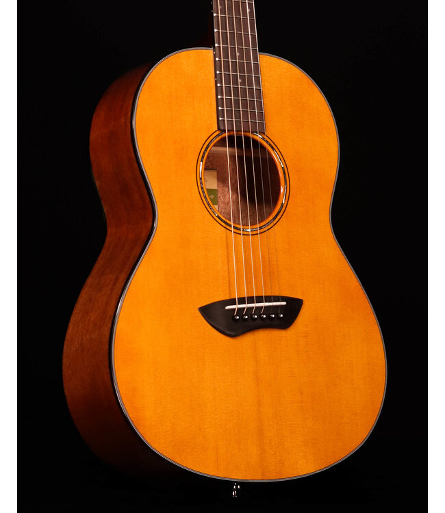 Yamaha CSF1M Parlor Size, Solid Top, Mahogany Back and Sides, Vintage Natural