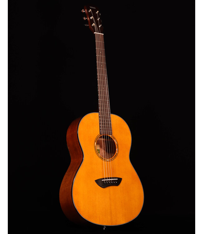 Yamaha CSF1M Parlor Size, Solid Top, Mahogany Back and Sides, Vintage Natural
