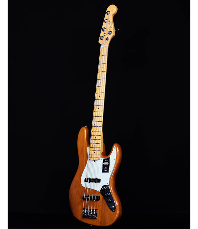 Fender American Professional II Jazz Bass V, Maple FB, Roasted Pine