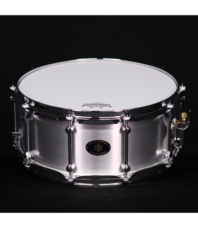 Noble & Cooley 14" x 6" Alloy Classic Snare Drum, Raw, Chrome Hardware