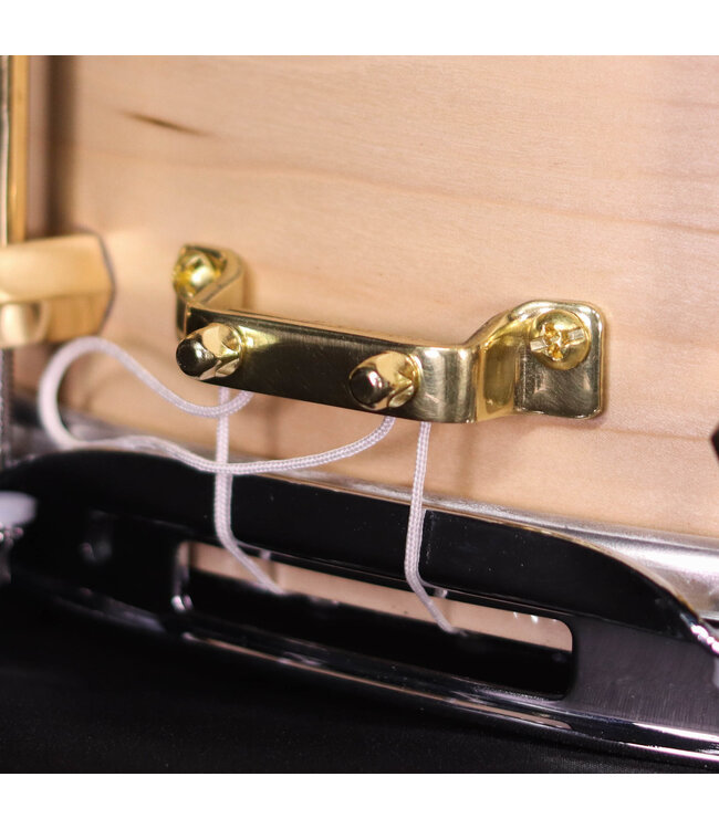 Noble & Cooley 14" x 6 Solid Tulip Shell Snare Drum, Natural Oil, Brass Hardware