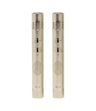 Sontronics Sontronics STC-1S - Matched Stereo Pair of Condenser Microphones. Silver