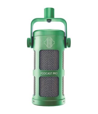 Sontronics Sontronics Podcast Pro - Dynamic Podcast / Streaming / Broadcast / Gaming Microphone. Green