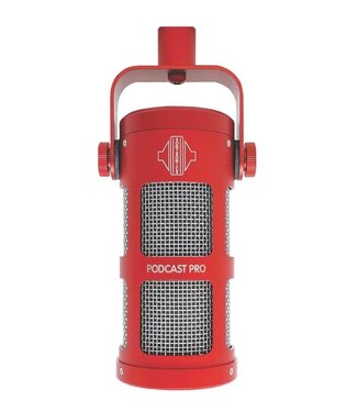 Sontronics Sontronics Podcast Pro - Dynamic Podcast / Streaming / Broadcast / Gaming Microphone. Red