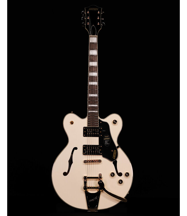 Gretsch G2622TG Streamliner Center Block Double-Cut with Bigsby LTD, Laurel FB, Vintage White