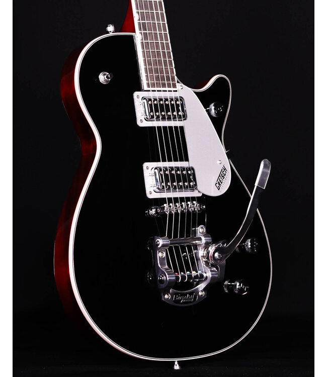 Gretsch G5230T Electromatic Jet FT Single-Cut with Bigsby, Black Walnut FB, Black