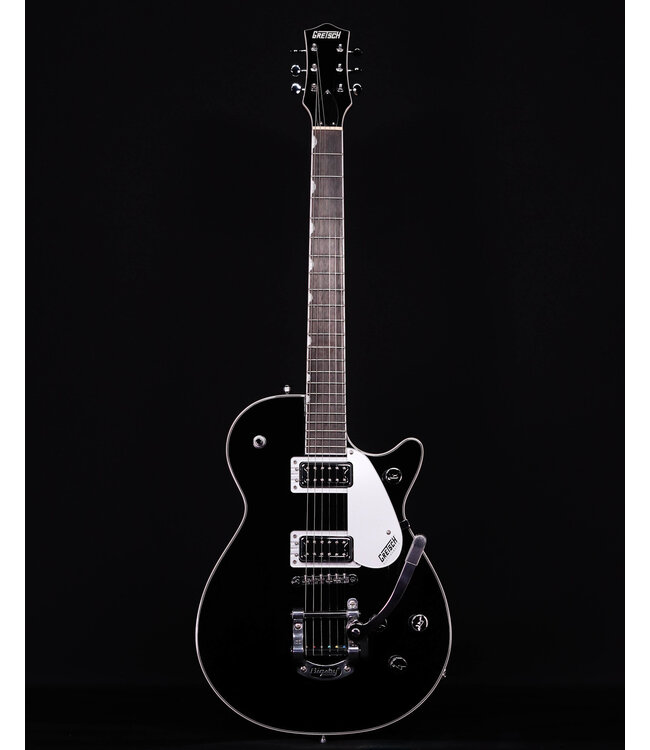 Gretsch G5230T Electromatic Jet FT Single-Cut with Bigsby, Black Walnut FB, Black