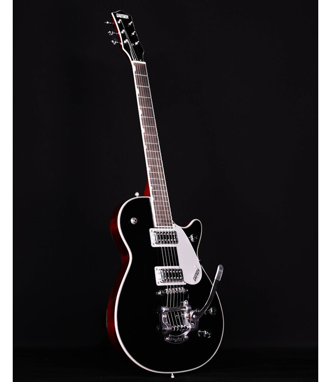 Gretsch G5230T Electromatic Jet FT Single-Cut with Bigsby, Black Walnut FB, Black