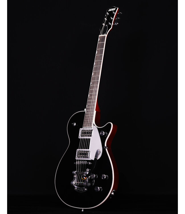 Gretsch G5230T Electromatic Jet FT Single-Cut with Bigsby, Black Walnut FB, Black