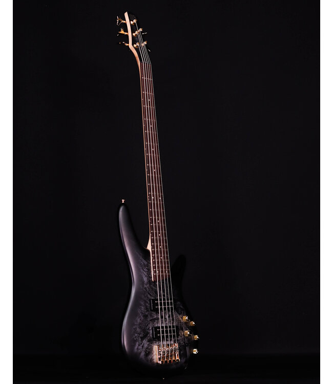 Ibanez SR305EDX 5-String Bass, Black Ice Frozen Matte
