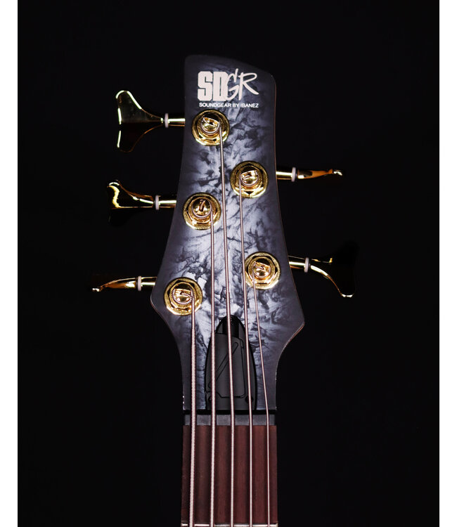 Ibanez SR305EDX 5-String Bass, Black Ice Frozen Matte