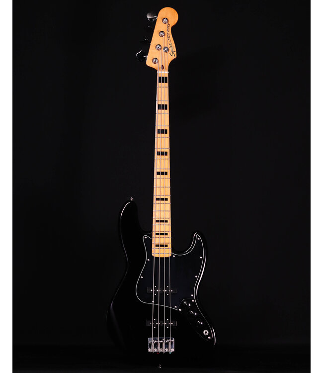 Squier Classic Vibe '70s Jazz Bass, Maple FB, Black