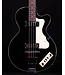 Hofner Ignition PRO Club 4-String Bass, Transparent Black, Teacup knobs