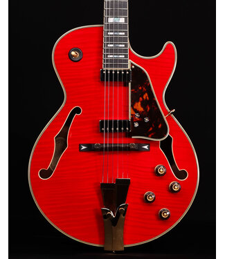 Ibanez Ibanez GB10SEFM George Benson Signature Hollowbody, Sapphire Red - USED