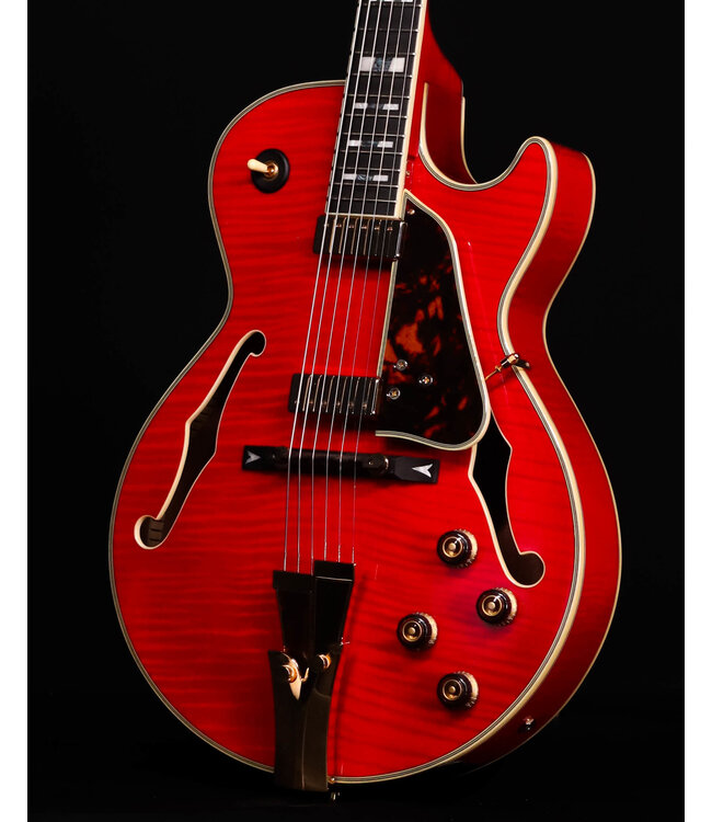 Ibanez GB10SEFM George Benson Signature Hollowbody, Sapphire Red - USED
