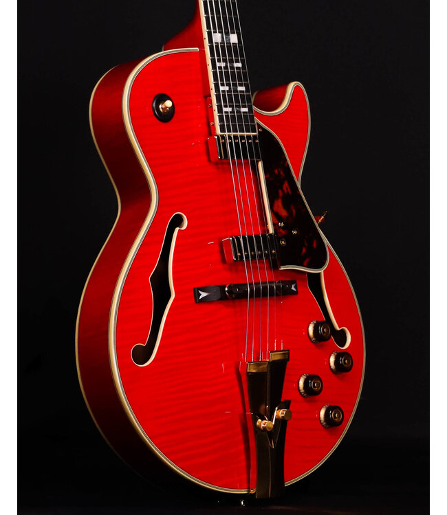Ibanez GB10SEFM George Benson Signature Hollowbody, Sapphire Red - USED
