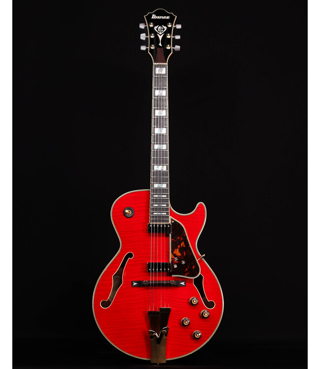 Ibanez GB10SEFM George Benson Signature Hollowbody, Sapphire Red - USED