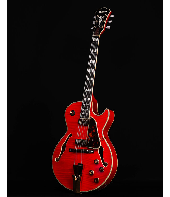 Ibanez GB10SEFM George Benson Signature Hollowbody, Sapphire Red - USED