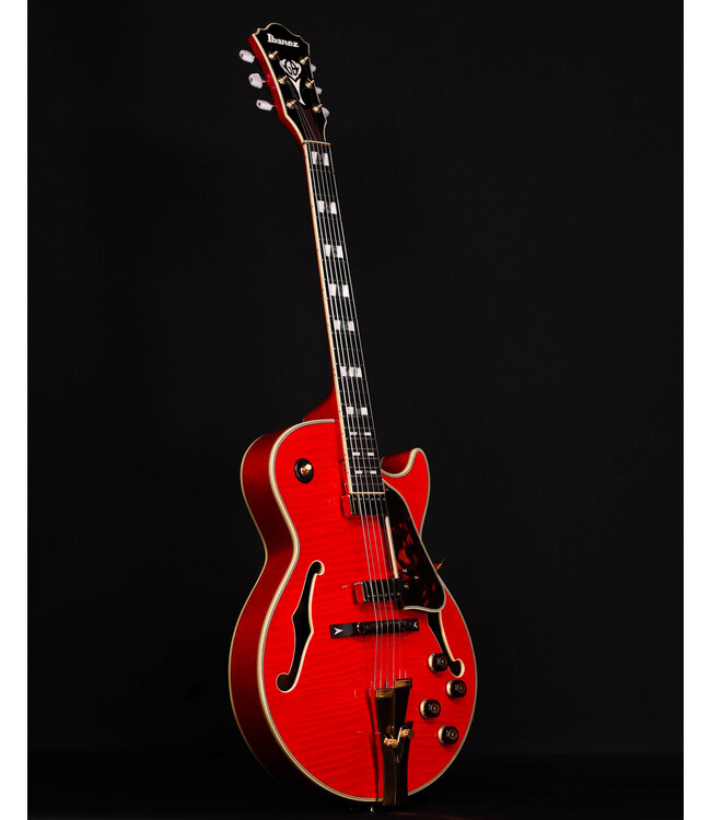 Ibanez GB10SEFM George Benson Signature Hollowbody, Sapphire Red - USED