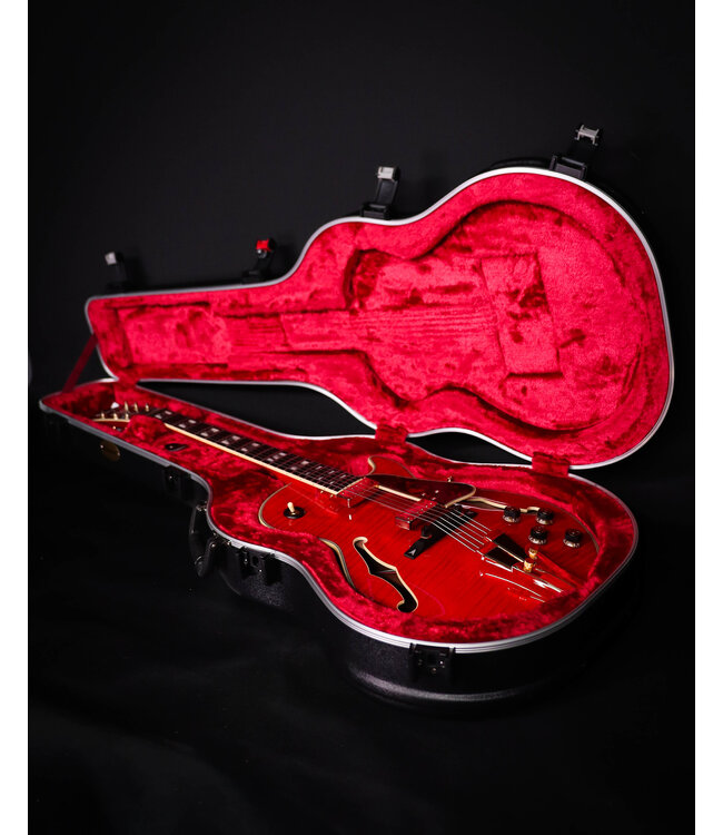 Ibanez GB10SEFM George Benson Signature Hollowbody, Sapphire Red - USED