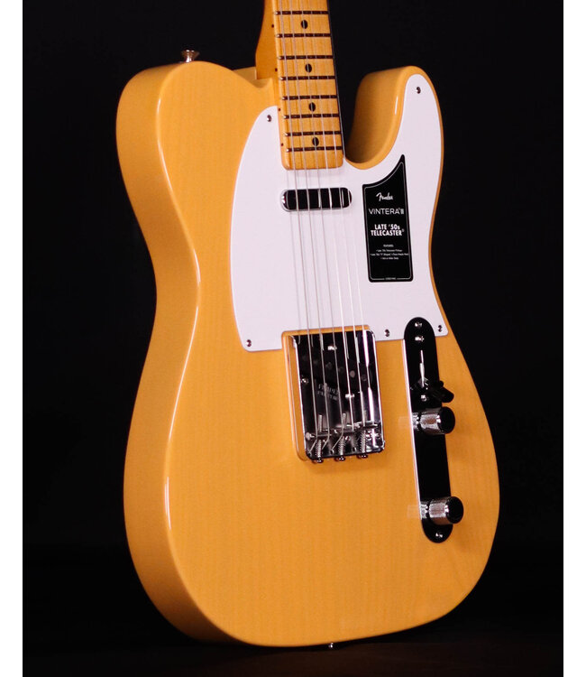 Fender Vintera III Late '50s Telecaster, Maple FB, Butterscotch Blonde