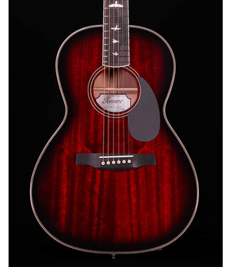 PRS PRS SE P20 Parlor Acoustic Electric, Fire Red Burst