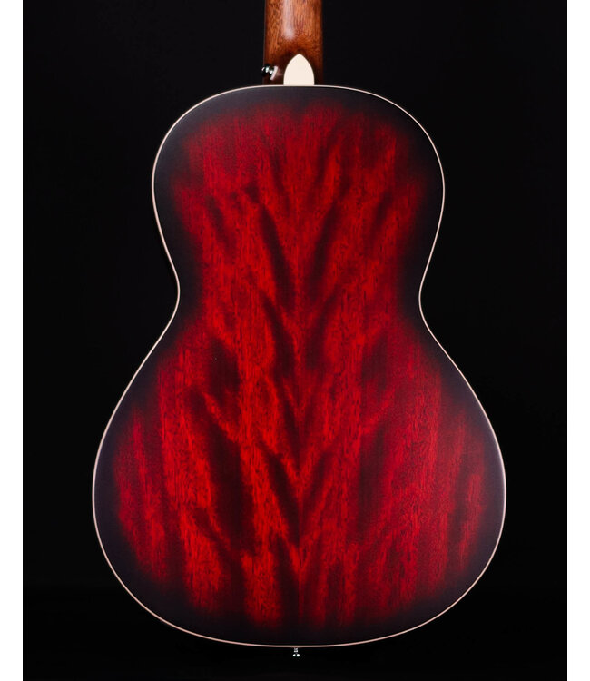PRS SE P20 Parlor Acoustic Electric, Fire Red Burst