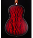 PRS SE P20 Parlor Acoustic Electric, Fire Red Burst