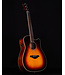 Yamaha FGC-TA TransAcoustic Cutaway Acoustic Guitar, Brown Sunburst