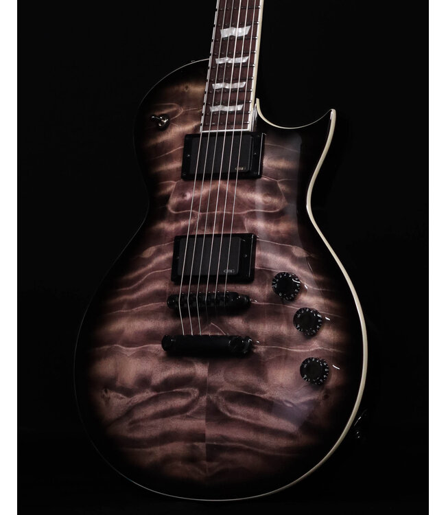 ESP LTD EC-400QM, See Thru Black Sunburst