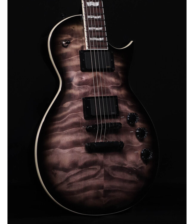 ESP LTD EC-400QM, See Thru Black Sunburst