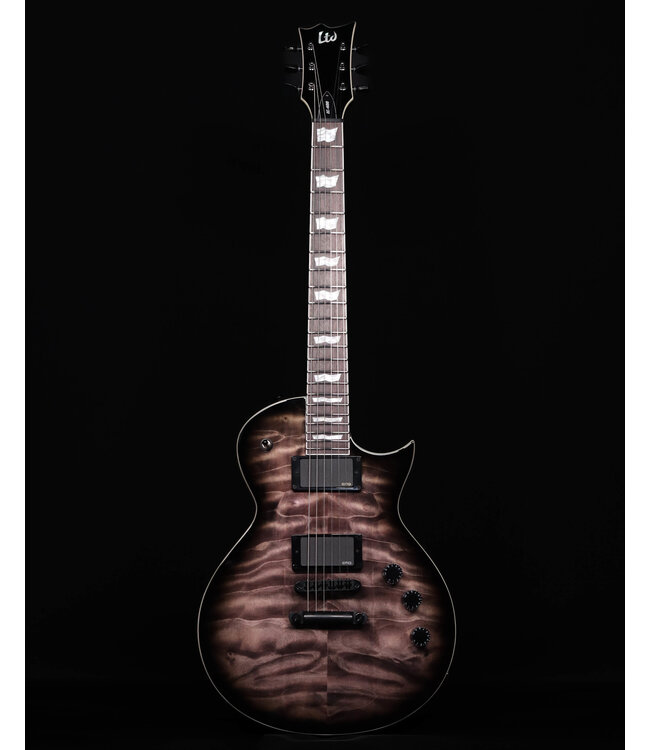 ESP LTD EC-400QM, See Thru Black Sunburst