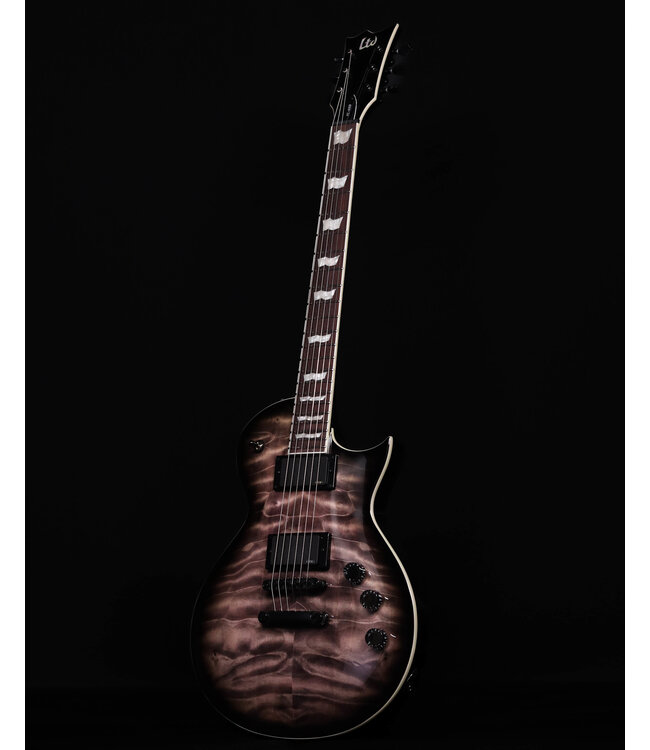 ESP LTD EC-400QM, See Thru Black Sunburst
