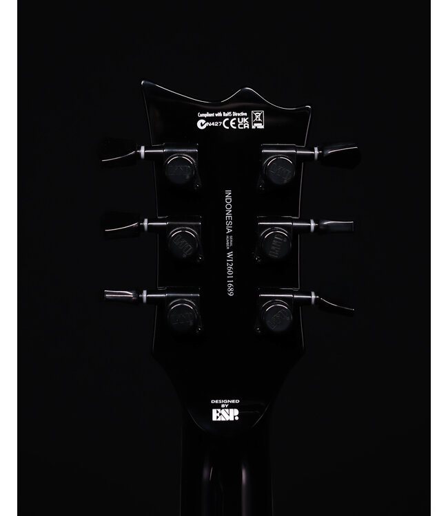 ESP LTD EC-400QM, See Thru Black Sunburst