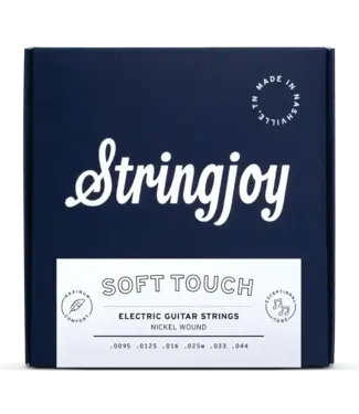 Stringjoy Stringjoy Soft Touch Signatures Nickel Wound Electric Guitar Strings, 9.5-44