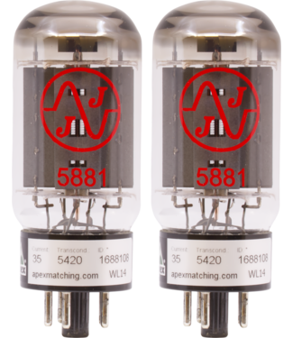 JJ Electronic JJ Electronics 5881 Power Tube Apex Matched Pair