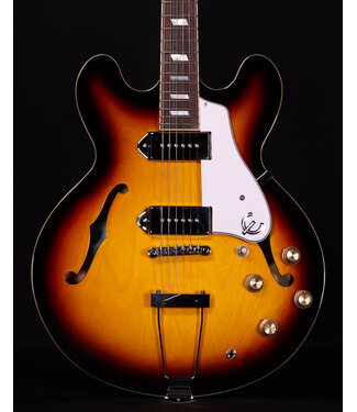 Epiphone Epiphone Casino Semi-Hollowbody, Vintage Sunburst, Includes Premium Gig Bag