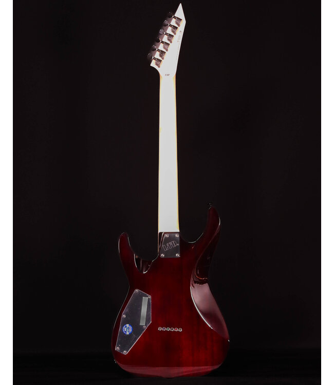 ESP LTD MH-200HTQM, Dark Brown Sunburst